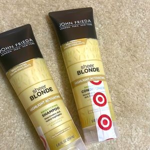 Blondie shampoo and conditioner